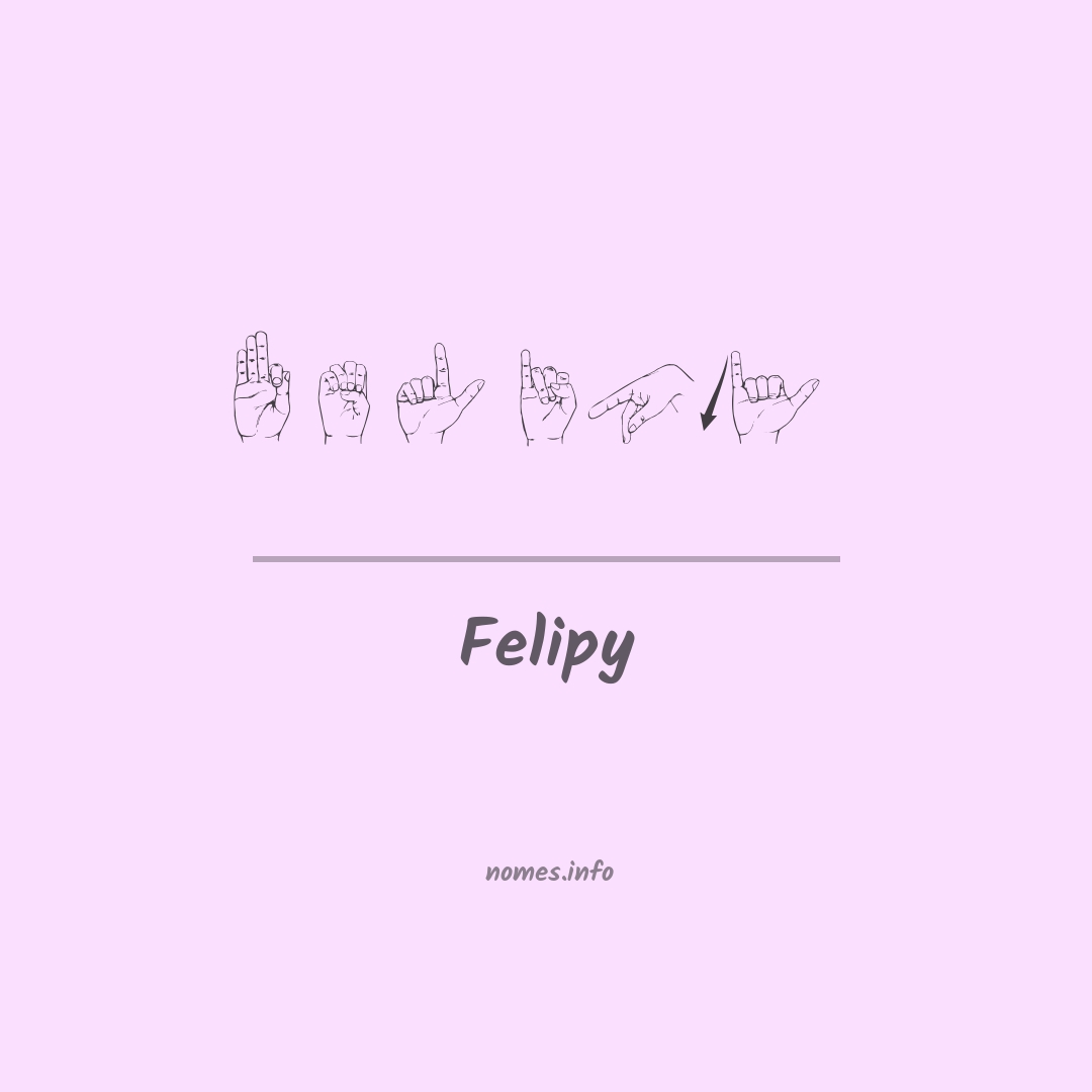 Felipy em Libras