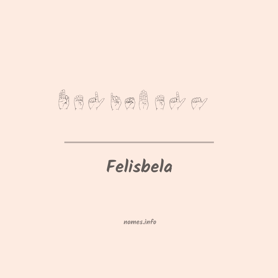 Felisbela em Libras