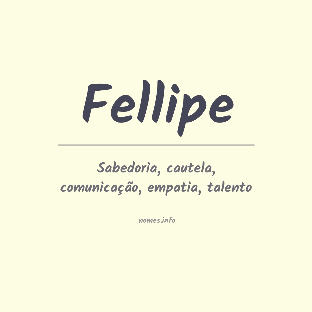 Significado do nome Fellipe