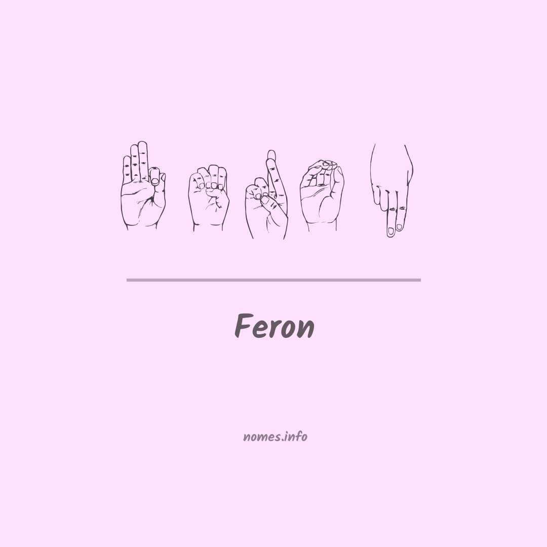 Feron em Libras