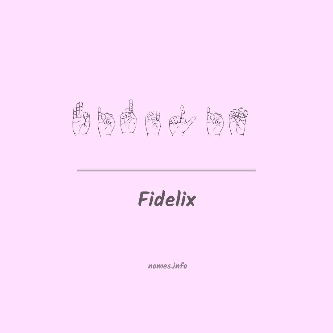 Fidelix em Libras