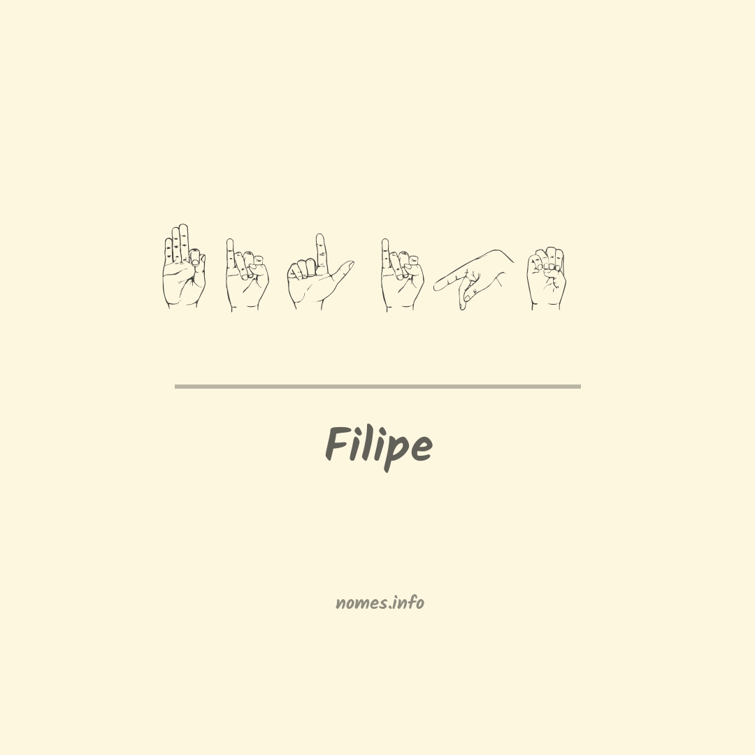 Filipe em Libras