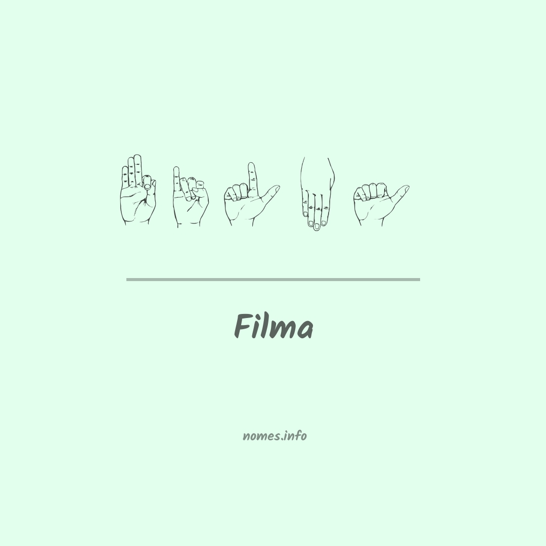 Filma em Libras