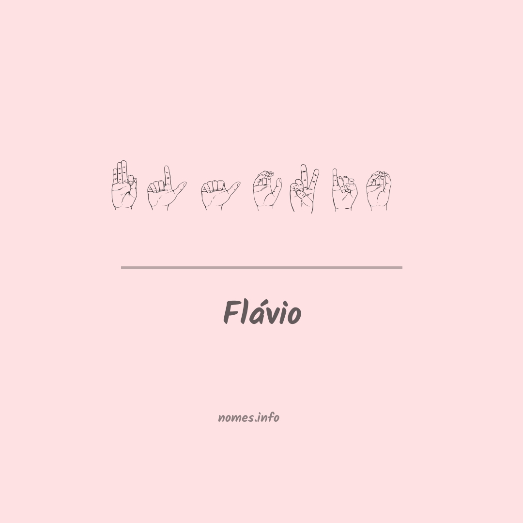 Flávio em Libras
