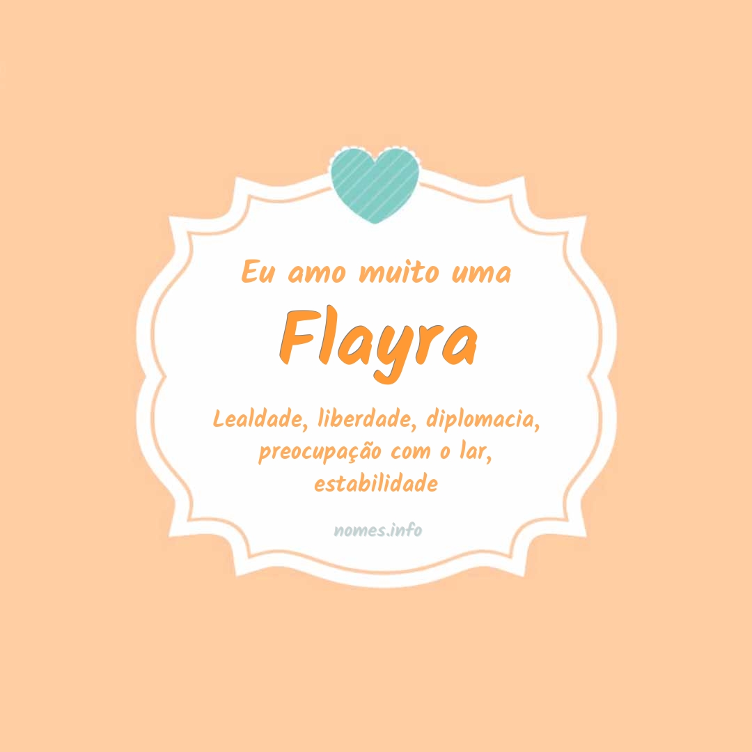 Eu amo muito Flayra