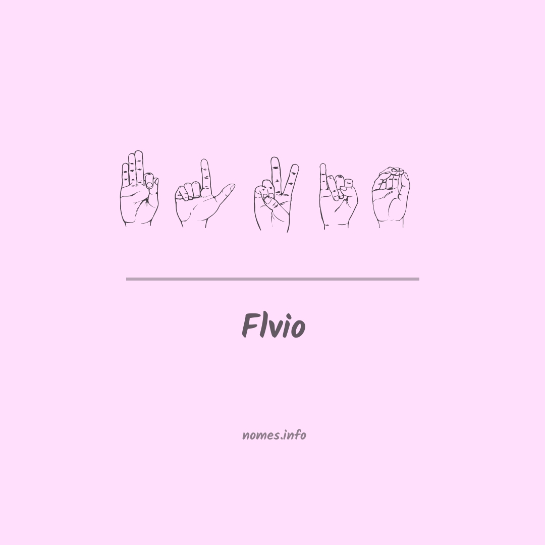 Flvio em Libras