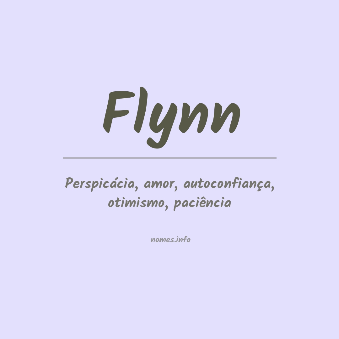 Significado do nome Flynn