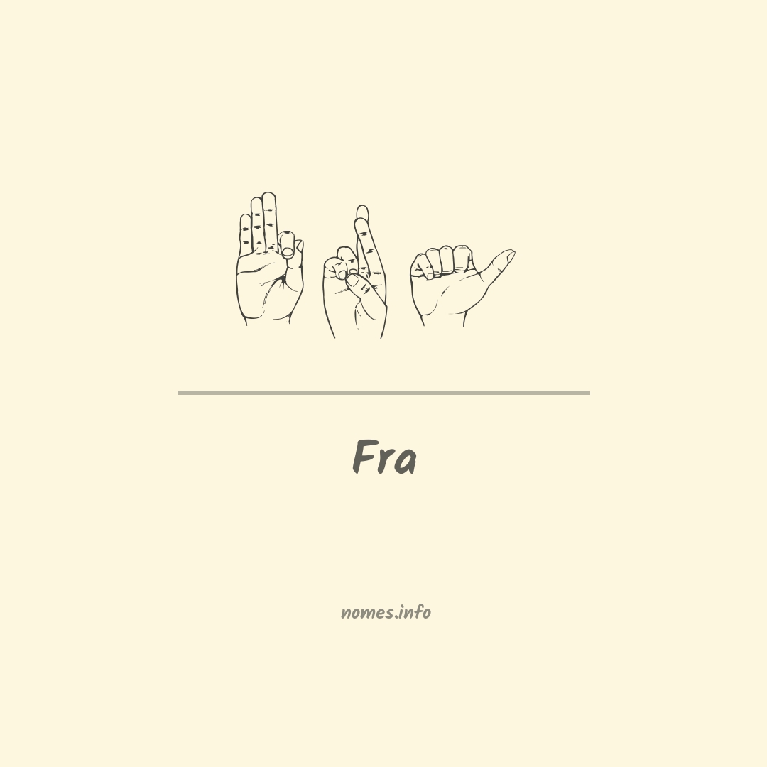 Fra em Libras
