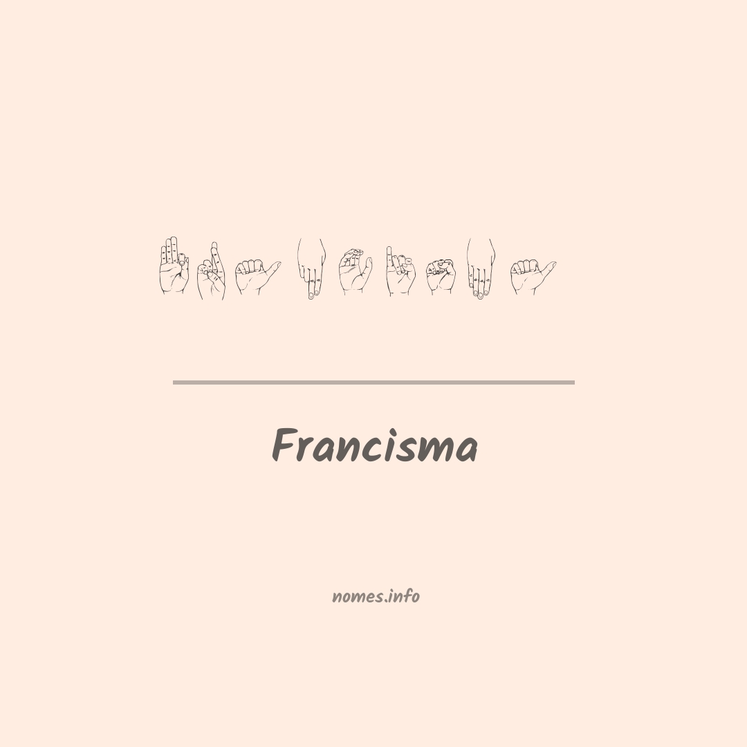 Francisma em Libras