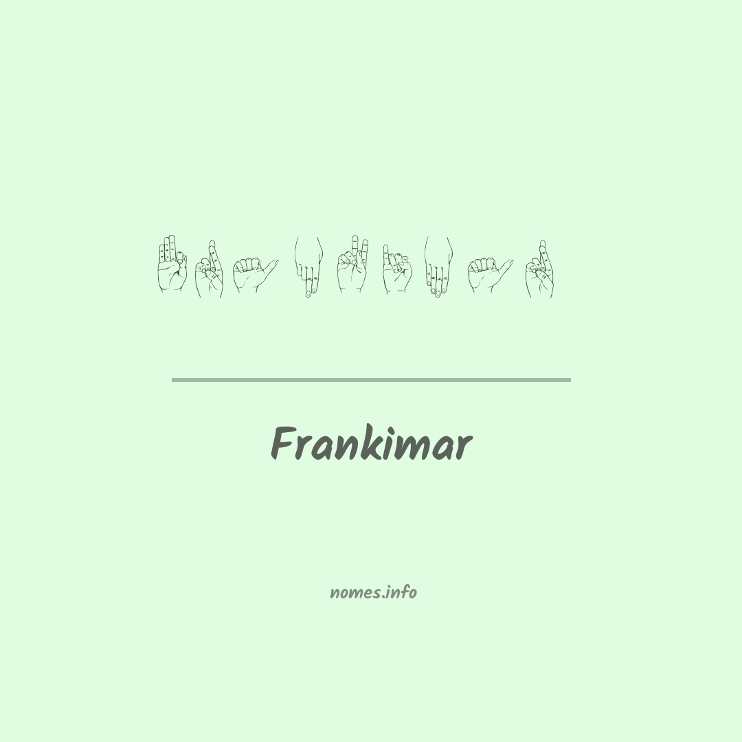 Frankimar em Libras