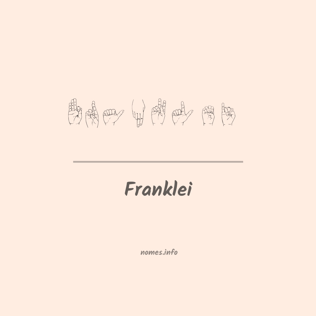 Franklei em Libras Franklei em Libras