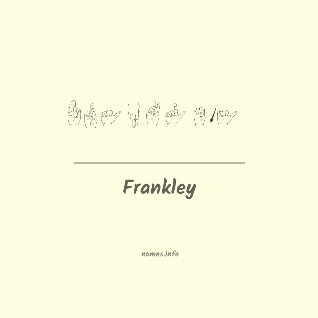 Frankley em Libras Frankley em Libras