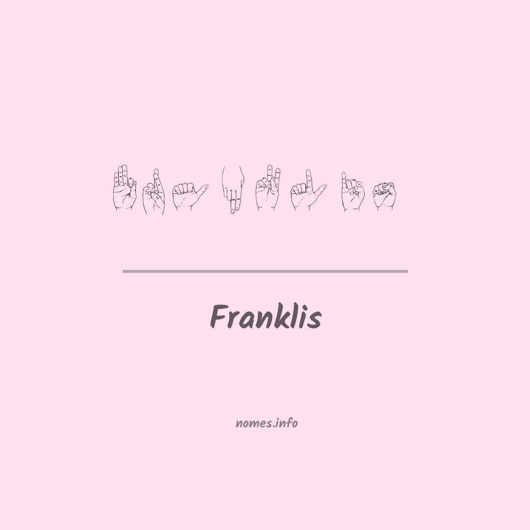 Franklis em Libras