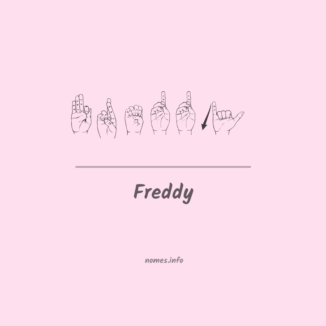 Freddy em Libras