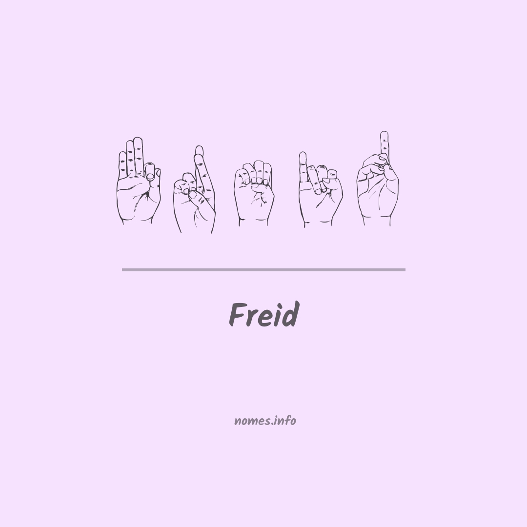 Freid em Libras
