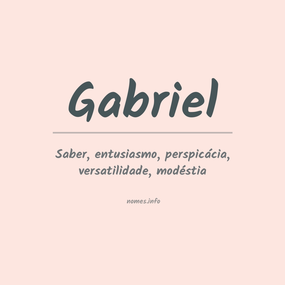 Significado do nome Gabriel