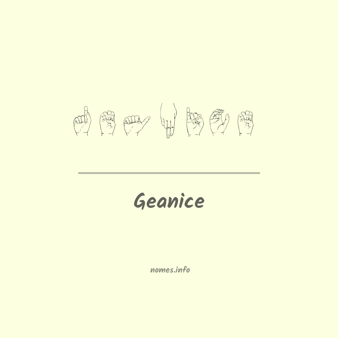 Geanice em Libras