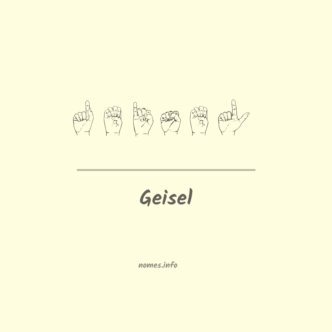 Geisel em Libras