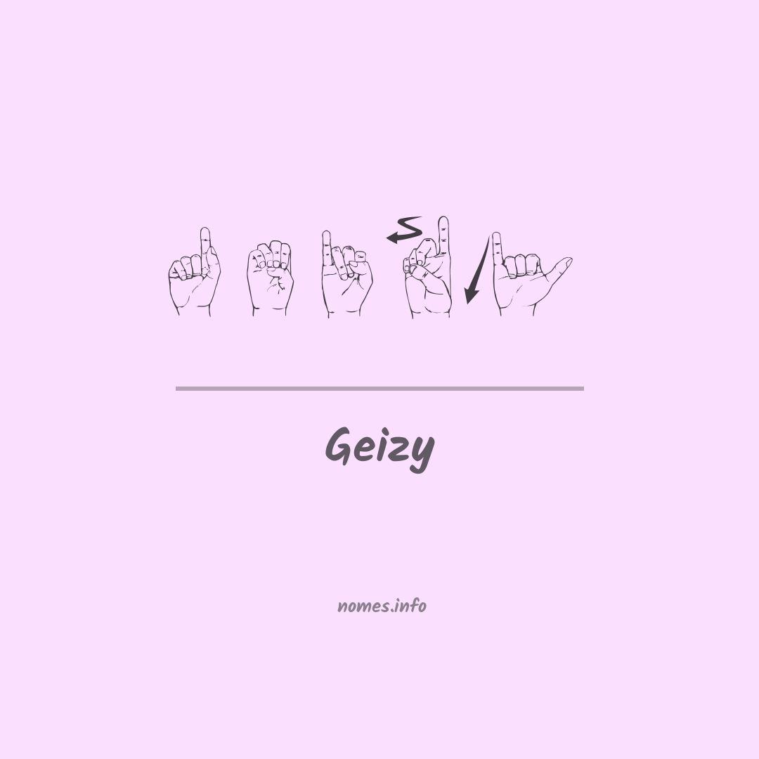 Geizy em Libras