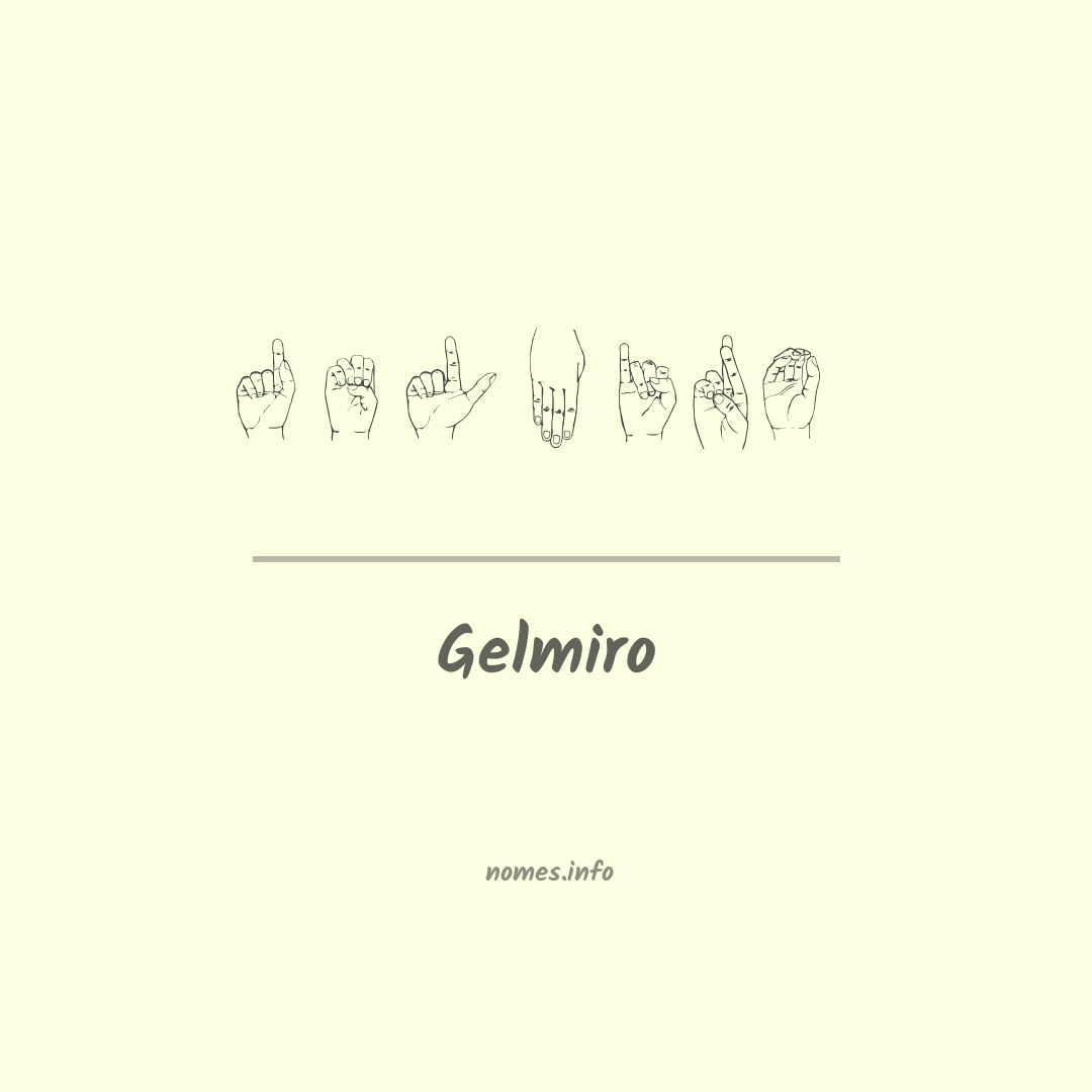 Gelmiro em Libras