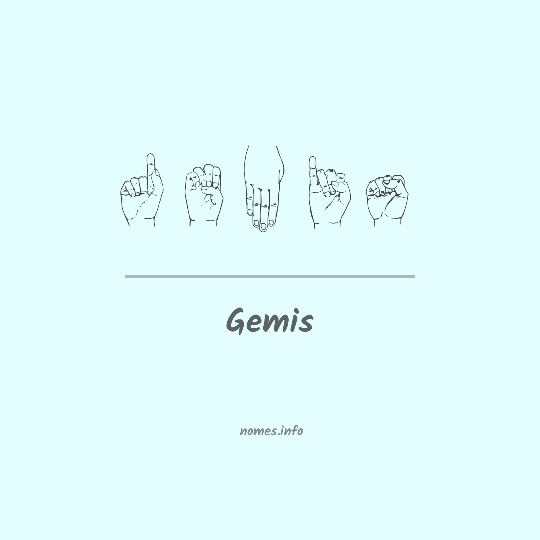 Gemis em Libras