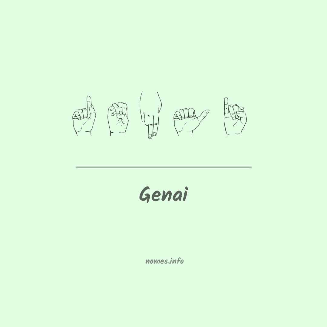 Genai em Libras
