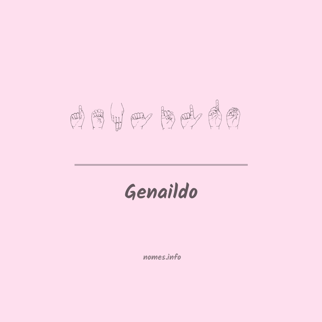 Genaildo em Libras