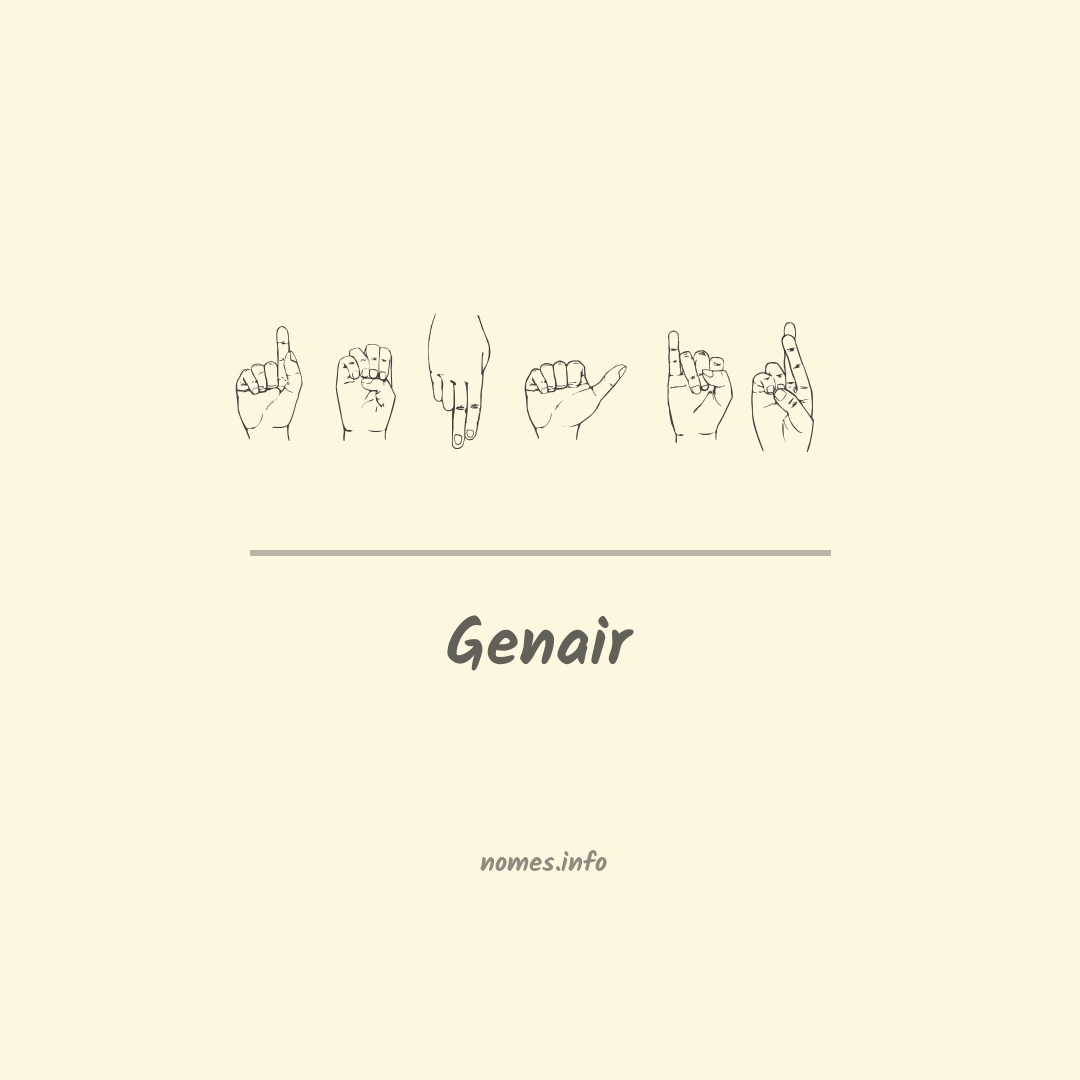 Genair em Libras