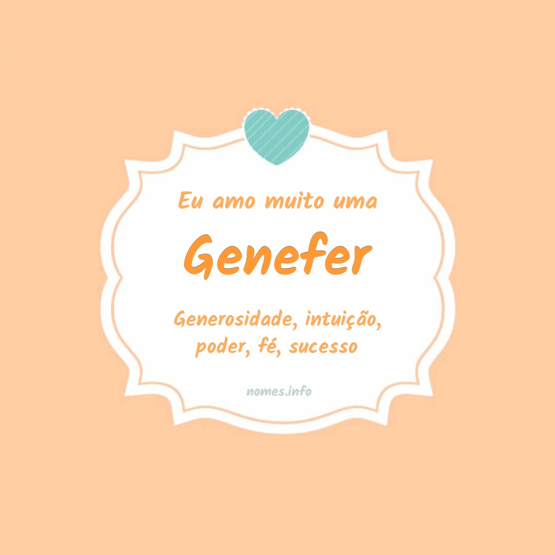 Eu amo muito Genefer