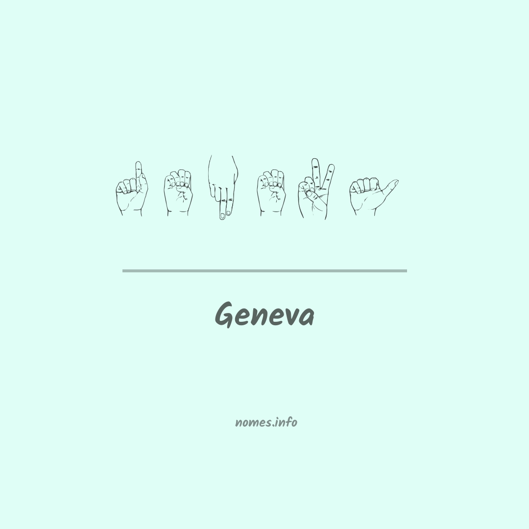 Geneva em Libras