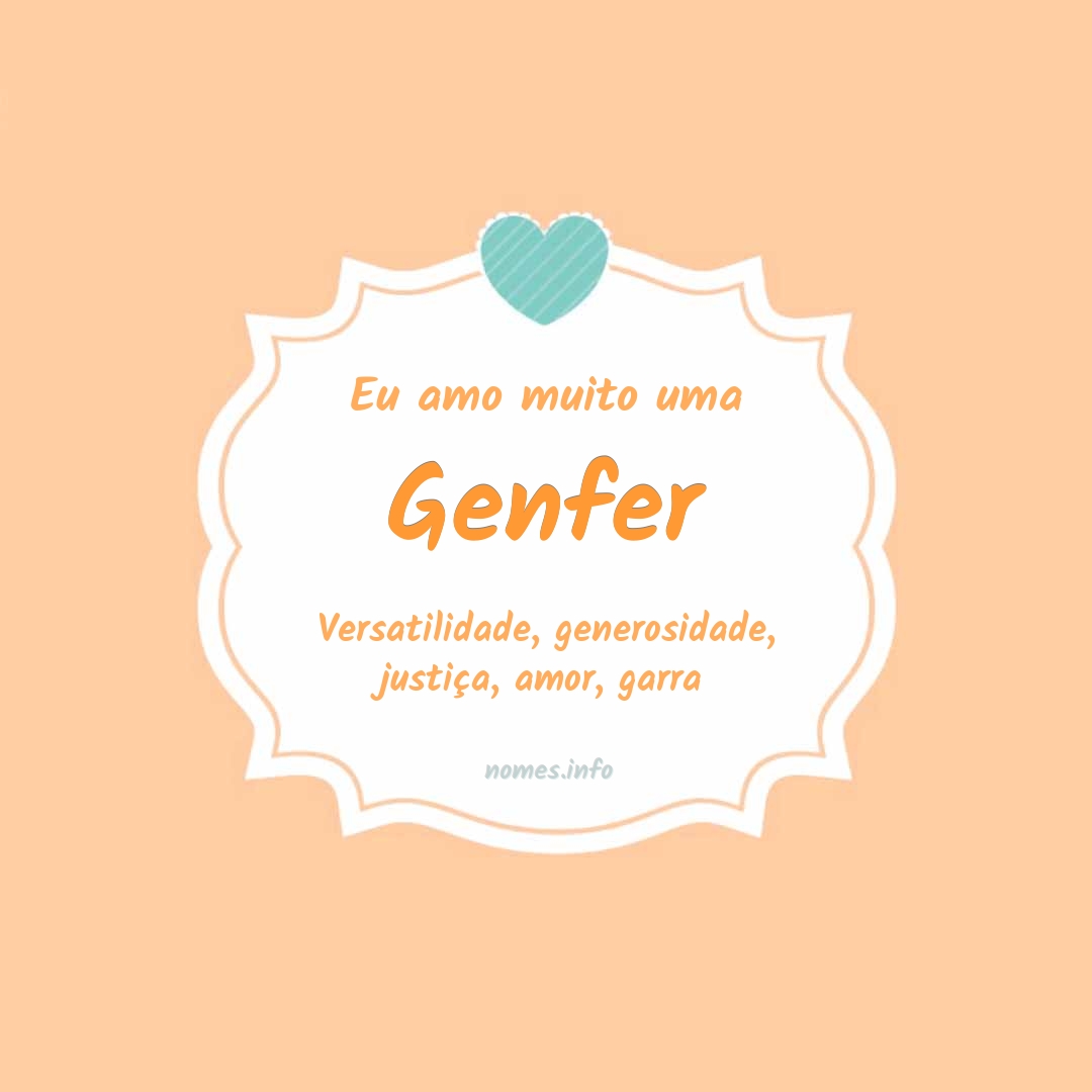 Eu amo muito Genfer