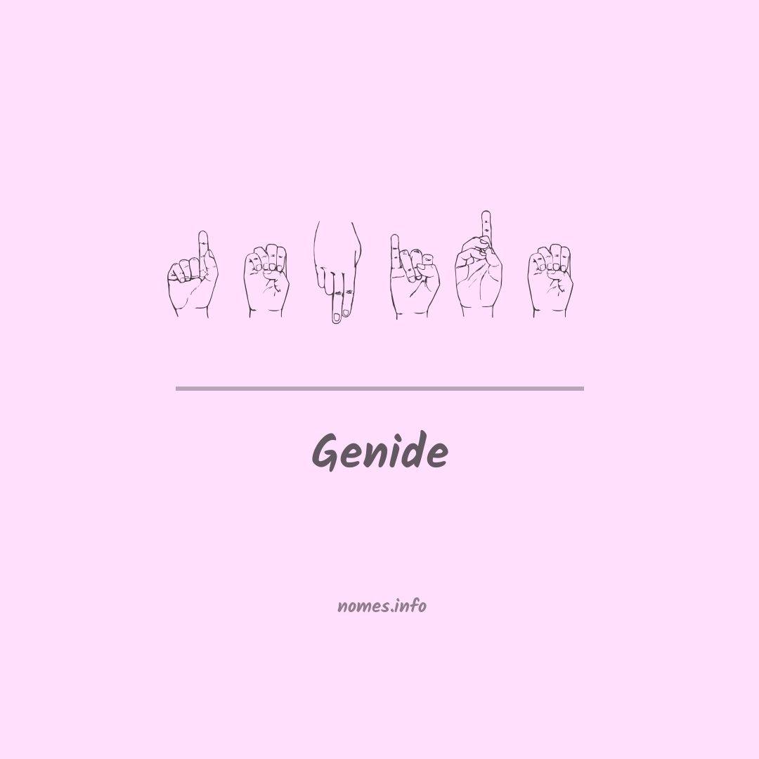 Genide em Libras
