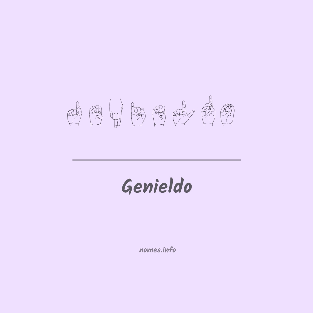 Genieldo em Libras