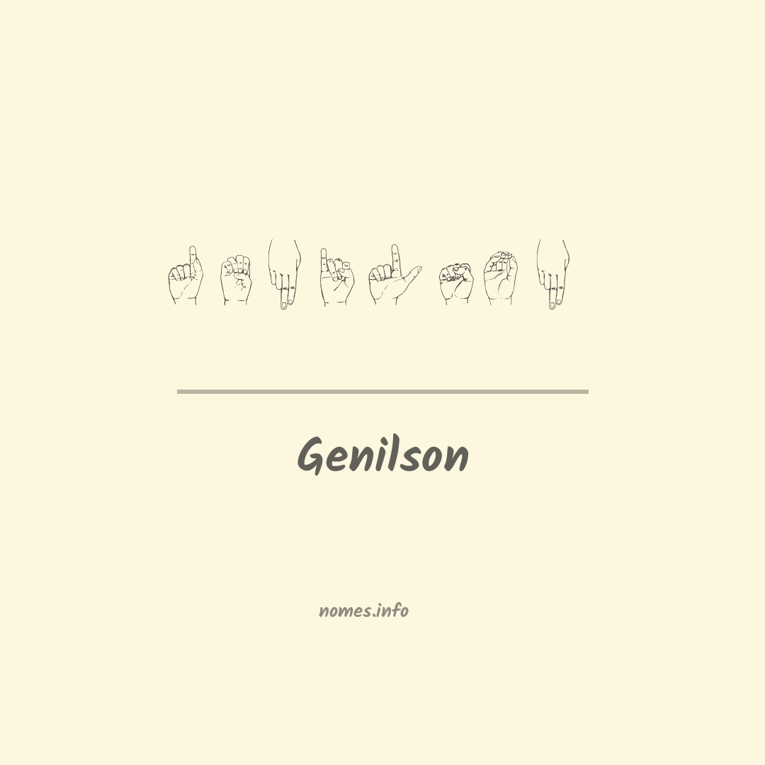 Genilson em Libras