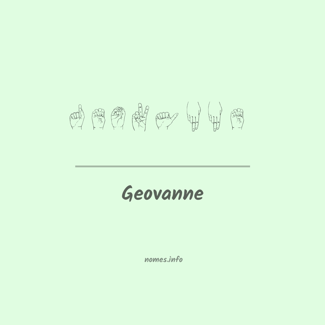 Geovanne em Libras