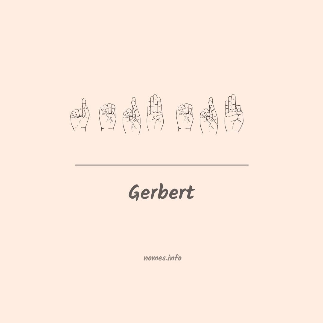 Gerbert em Libras