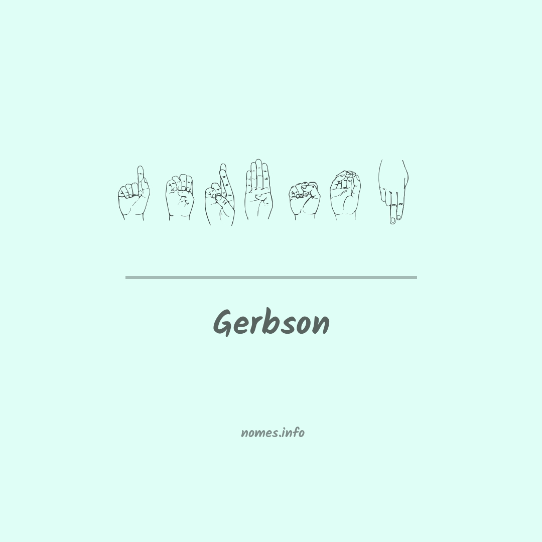 Gerbson em Libras