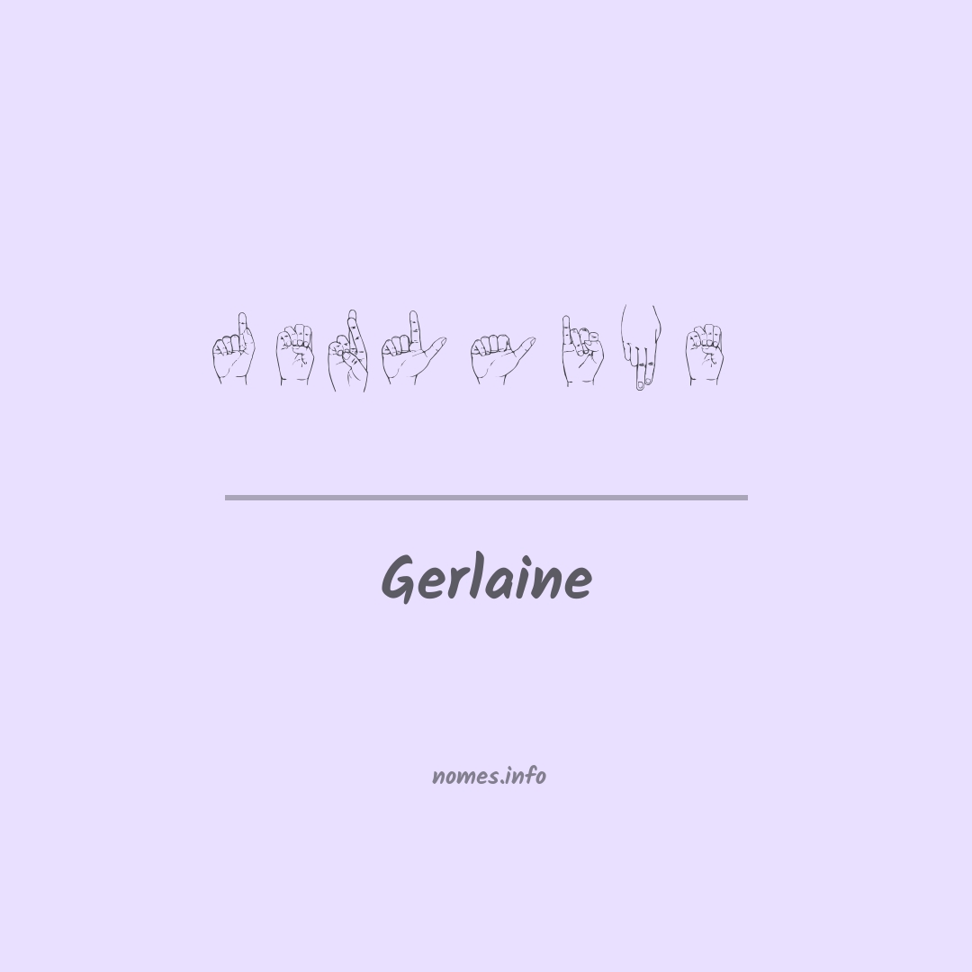 Gerlaine em Libras