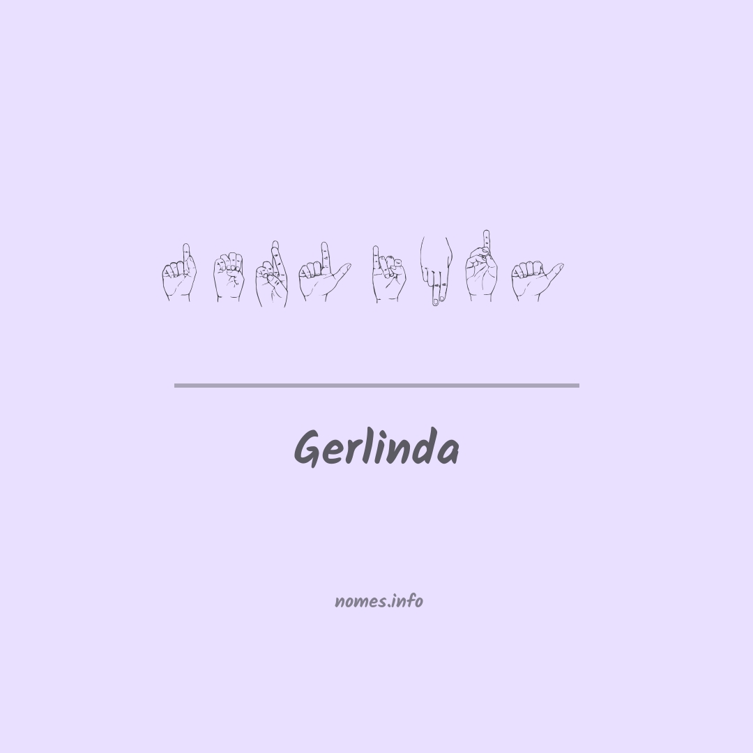 Gerlinda em Libras