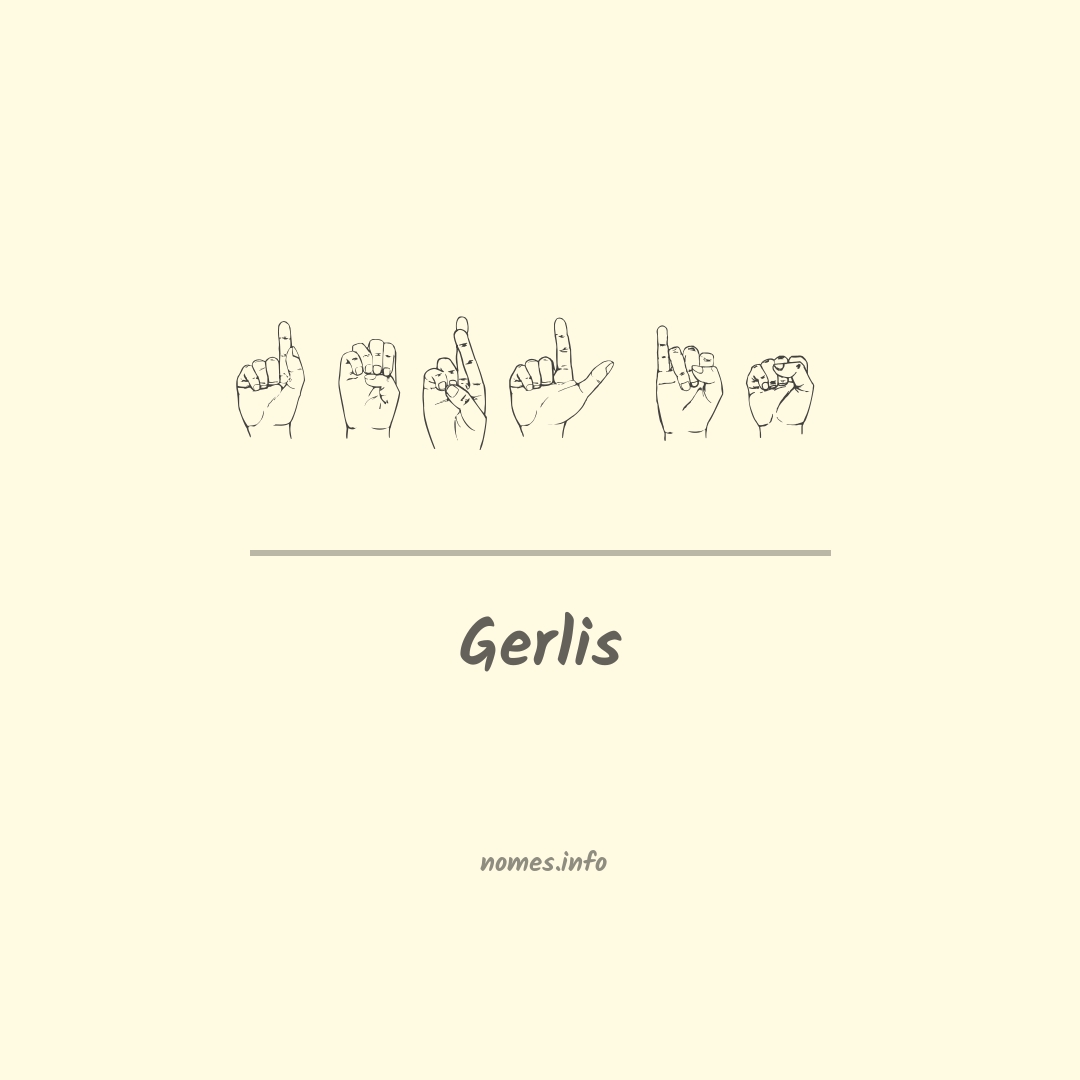 Gerlis em Libras