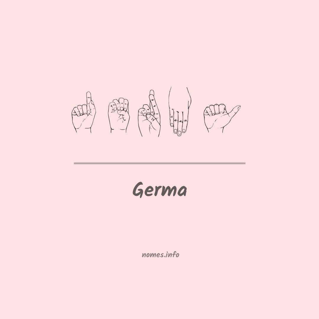 Germa em Libras