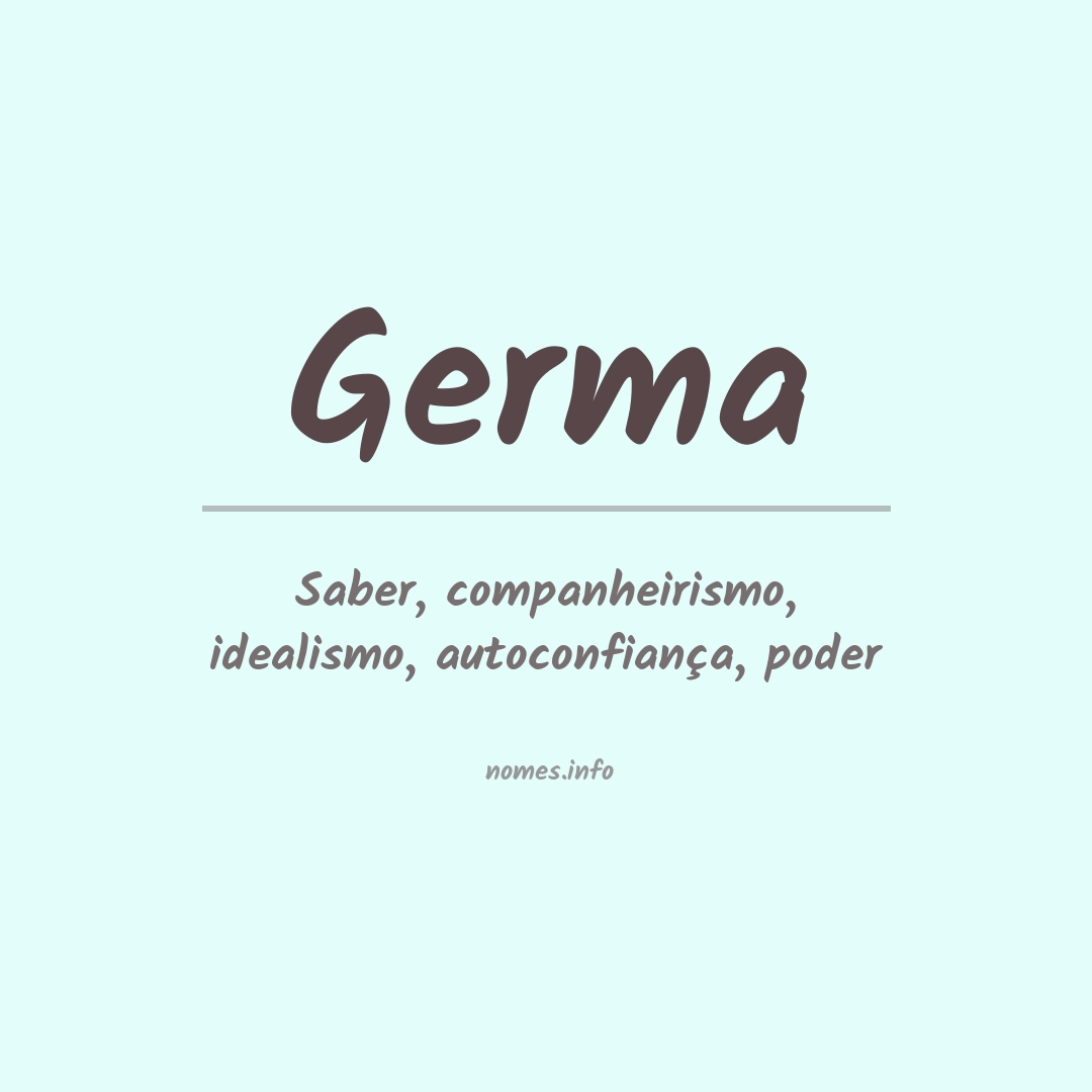 Significado do nome Germa