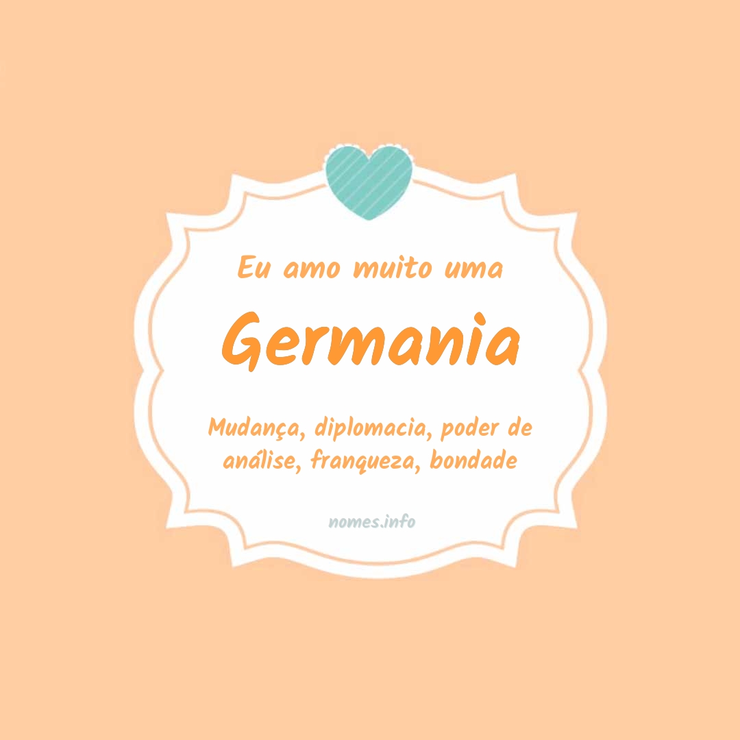 Eu amo muito Germania