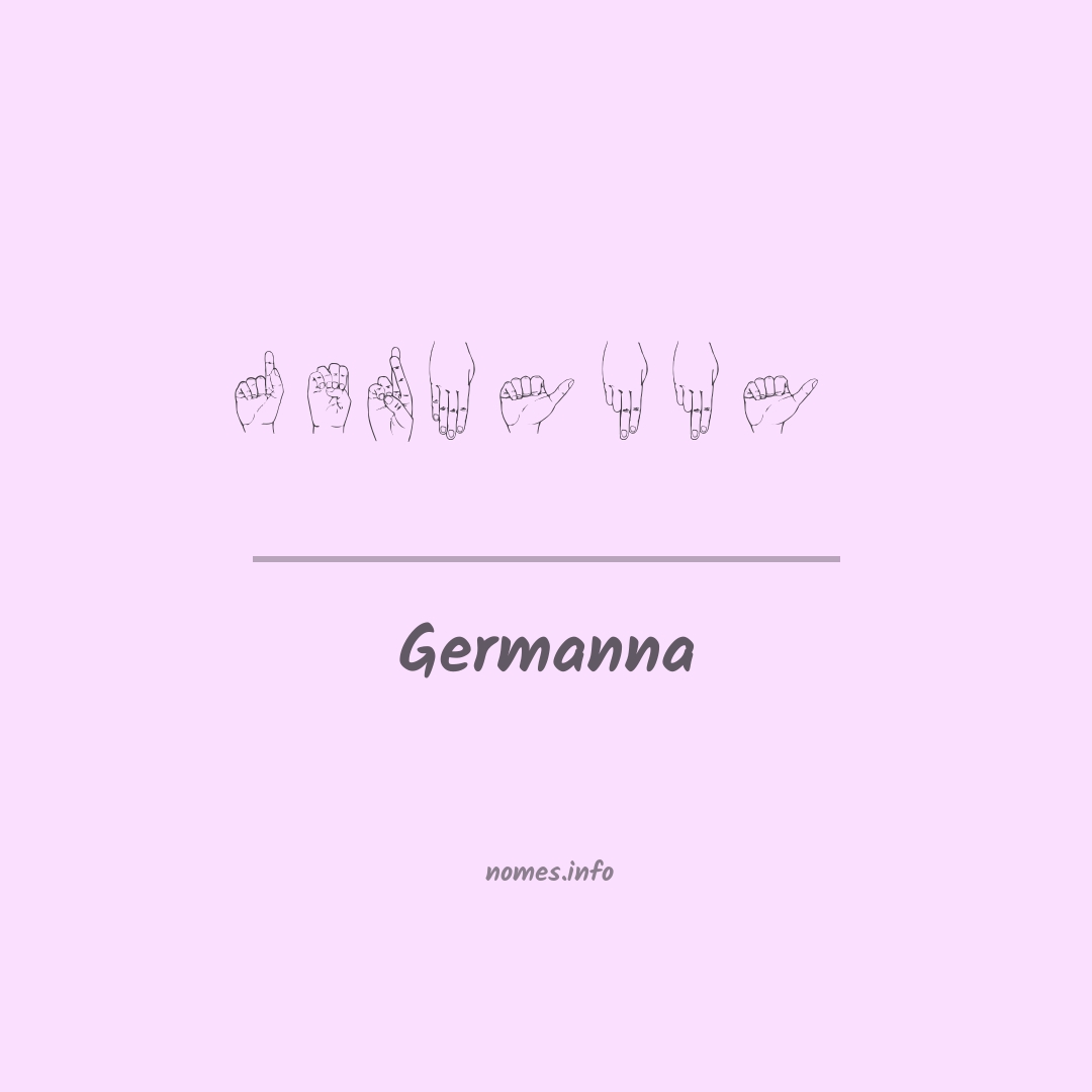 Germanna em Libras