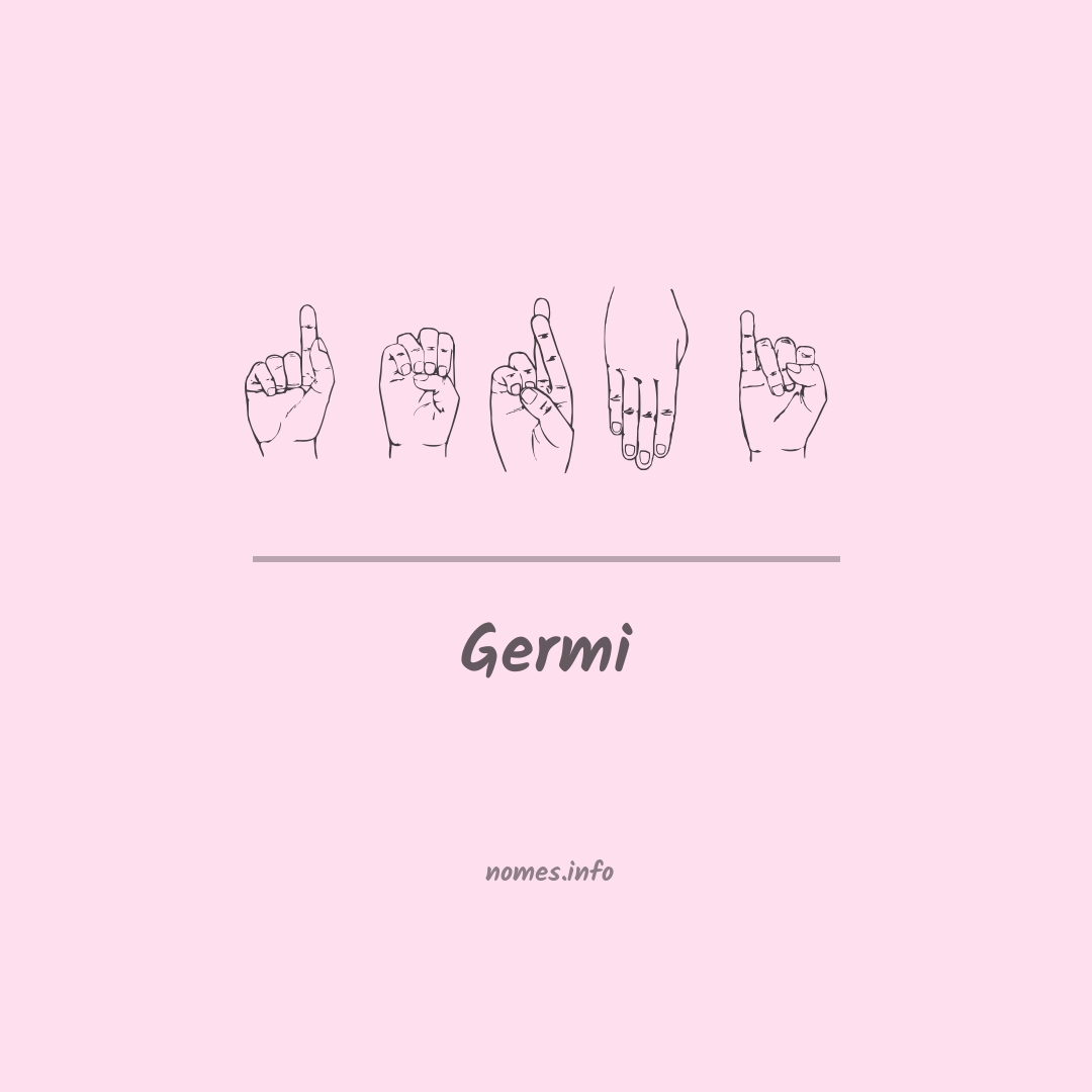Germi em Libras