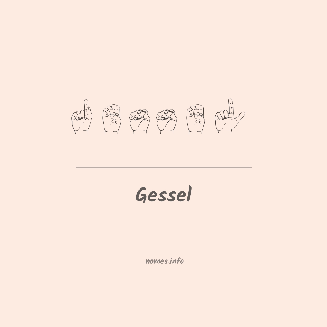 Gessel em Libras