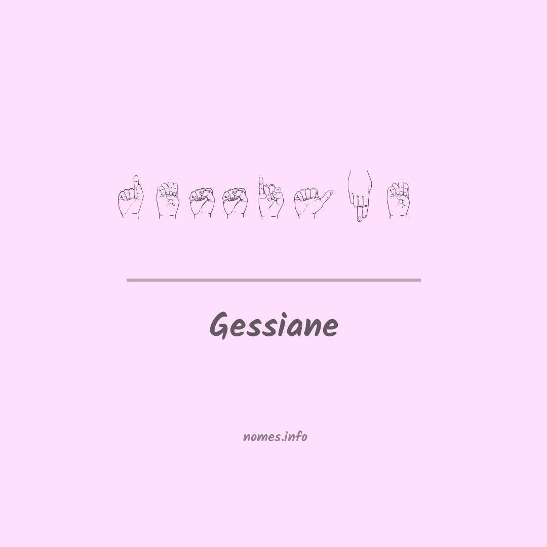 Gessiane em Libras
