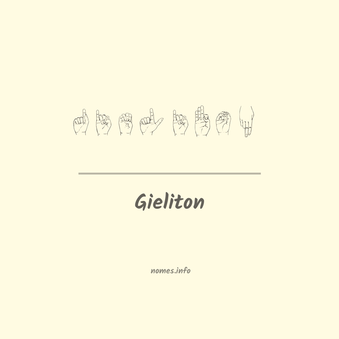 Gieliton em Libras