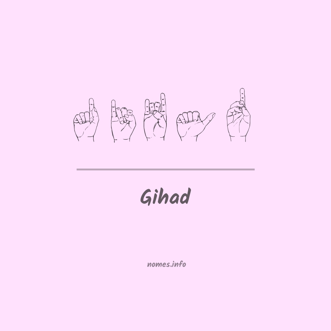 Gihad em Libras