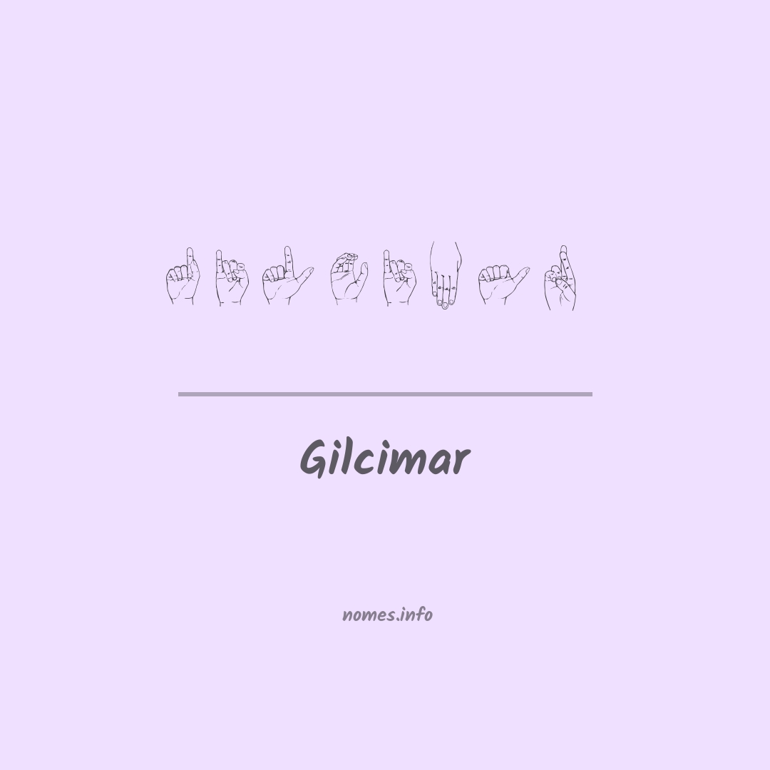 Gilcimar em Libras